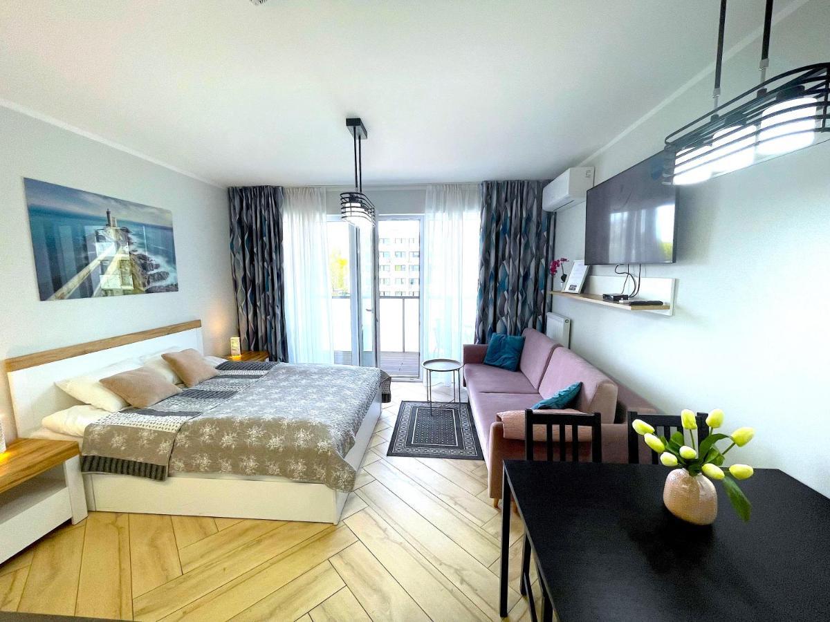 Apartment Superior Baltic With Terrace - Pool, Saunas, Jacuzzi, Fitness, Salzgrotte Kolberg